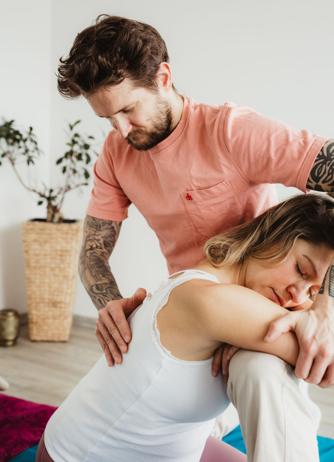 Massage für Schwangere Paarmassage Schwangerschaft Geburtsvorbereitung
